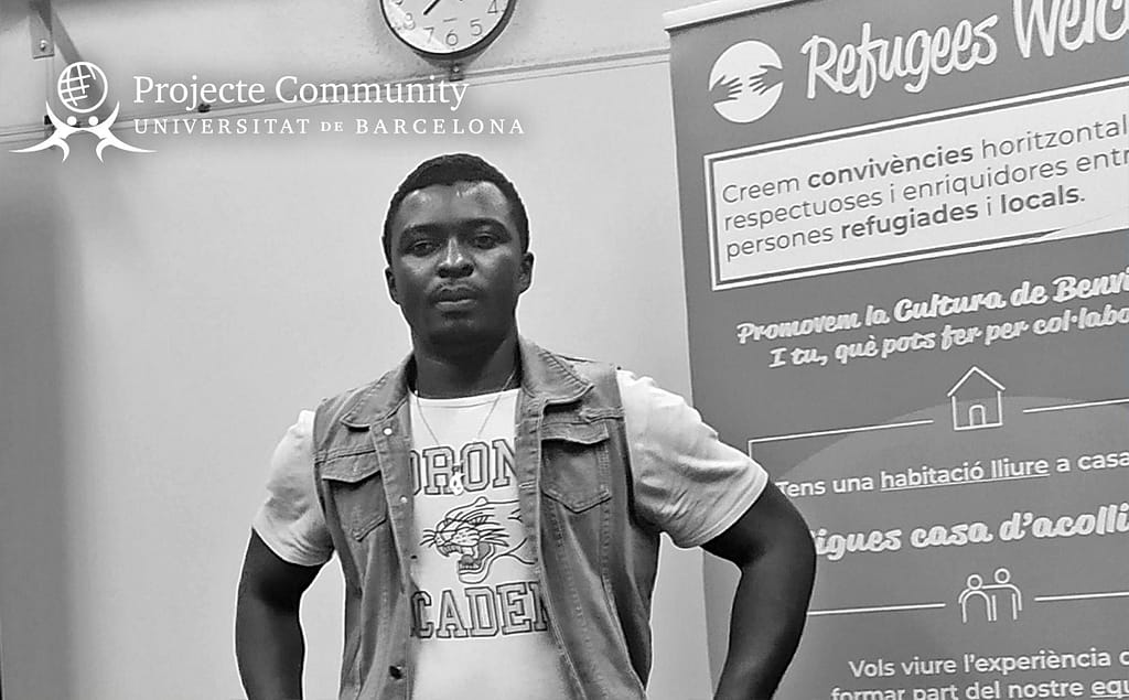Yakuba, refugiat procedent d’Àfrica